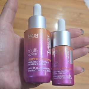 StriVectin Multi-Action Super-C Retinol Serum - Vibrant Orange and Pink